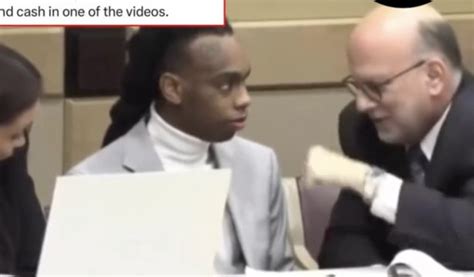 Ynw Melly Fist Bumps His Lawyer After Judge In Murder Trial Denies