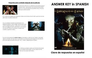 Bilingual Digital Bundle Pan S Labyrinth El Laberinto Del Fauno