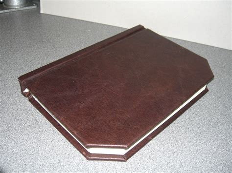 Simple Leather Book Binding Using Power Tools! BSG Edition. : 10 Steps ...