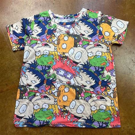 Vintage 90s Rugrats Nickelodeon T Shirt Medium Gem