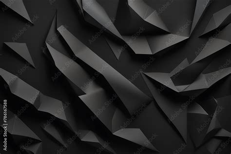 Black Paper Texture Background, Luxurious Black Paper Surface Texture Stock Illustration | Adobe ...