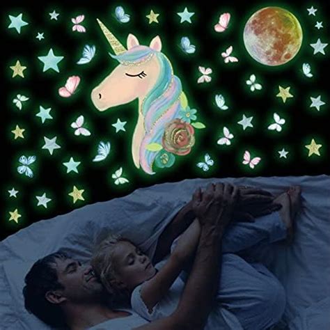 Wandsticker Kinderzimmer Einhorn Wandtattoo Kinderzimmer M Dchen