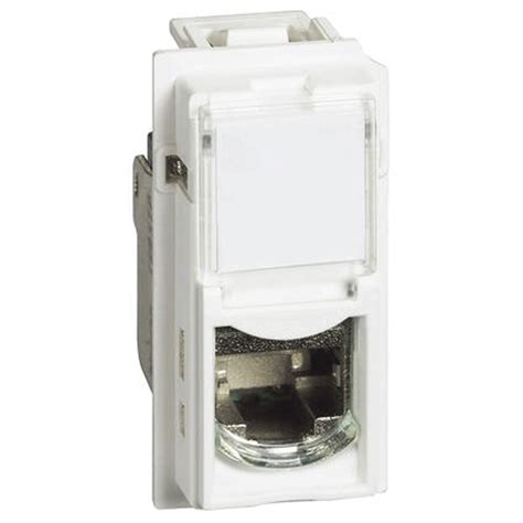 Bticino Living Now Socket RJ45 Toolless UTP CAT 6 White KW4279C6