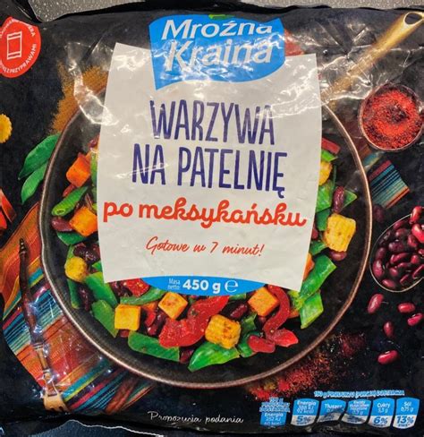 Warzywa Na Patelni Po Meksyka Sku Mro Na Kraina Kalorie Kj A