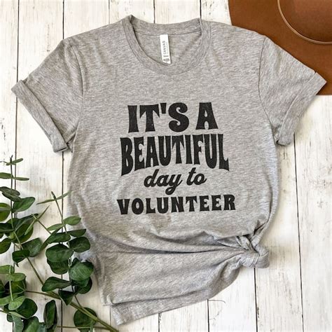 Volunteer Tshirt Etsy