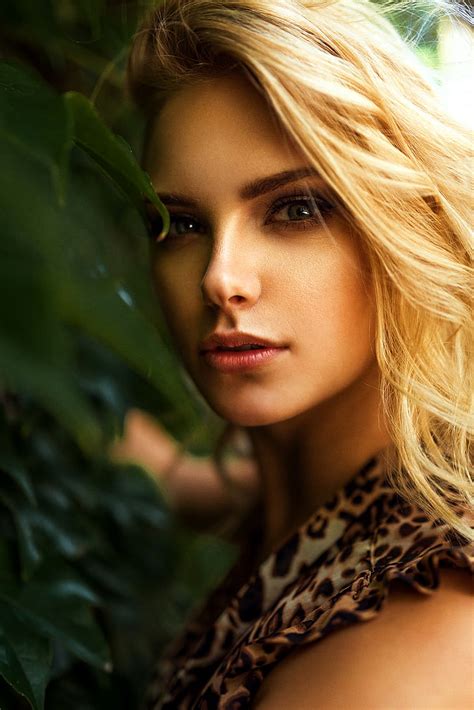 HD Wallpaper Miro Hofmann Carla Sonre Portrait 500px Model Blonde