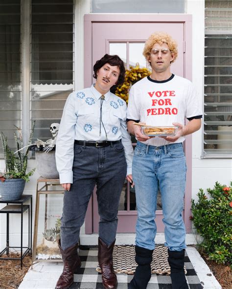 Napoleon Dynamite And Pedro Halloween Costume Blushing Bungalow So