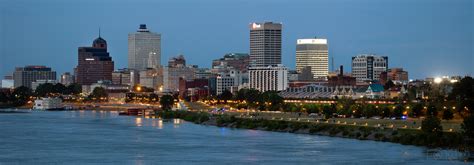 Memphis Skyline Panorama