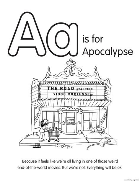 Zombie Apocalypse Coloring Pages