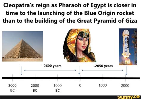 Well Cleopatras Reign As Pharaoh Of Egypt Is Closer In Time To The Launching Of The Blue