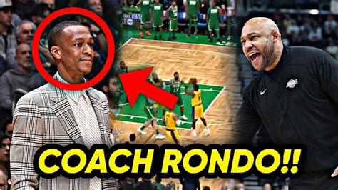 LAKERS DAPAT DAW KUHANIN NA COACH SI RONDO KAPALIT NI DARVIN HAM YouTube