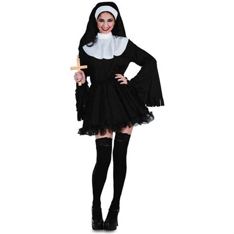 Vendita Costume Suora Sexy Adulto Unica Don Carnevale