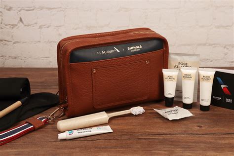 Shinola Amenity Kits Refreshed On American Airlines Onboard Hospitality