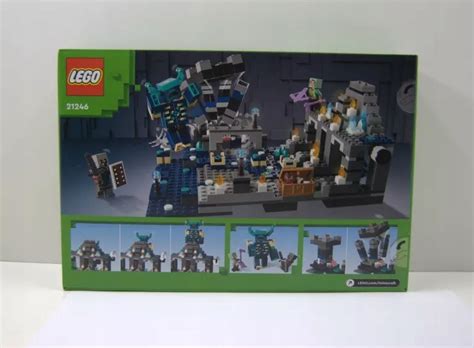 Купить LEGO MINECRAFT 21246 БИТВА В ТЕМНОЙ ГЛУБИНЕ: отзывы, фото и ...