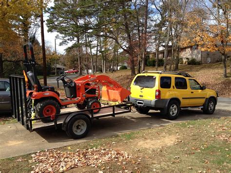 Hauling a Kubota BX on a 10 foot trailer - MyTractorForum.com - The ...