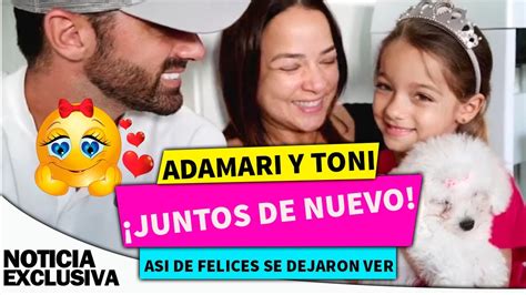 Adamari L Pez Y Toni Costa Juntos De Nuevo As De Felices Y