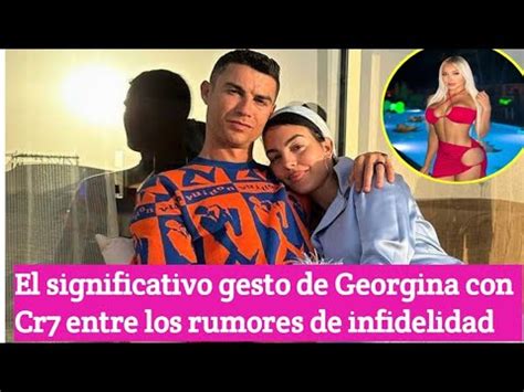 El Significativo Gesto De Georgina Con Cristiano Entre Los Rumores De