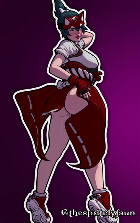 Kiriko In The Wind By Thespritelyfaun Hentai Foundry