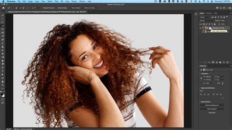 Use Newest Photoshop Features To Easily Cut Out And Select Hair