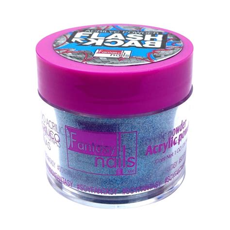 Acrílico Flash Back Azul 1 Oz Fantasy Nails Alejandra Nail Shop