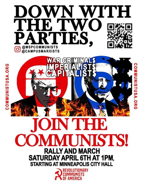 Revolutionary Communist March in Minneapolis - The Communist