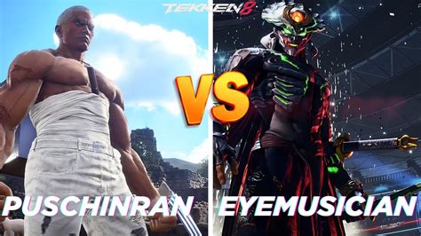 T8 🔥 Eyemusician 1 Ranked Yoshimitsu Vs Puschinran Kazuya 🔥 Tekken