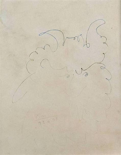 Sold At Auction Pablo Picasso Pablo Picasso 1881 1973 TÊte De Faune 1955