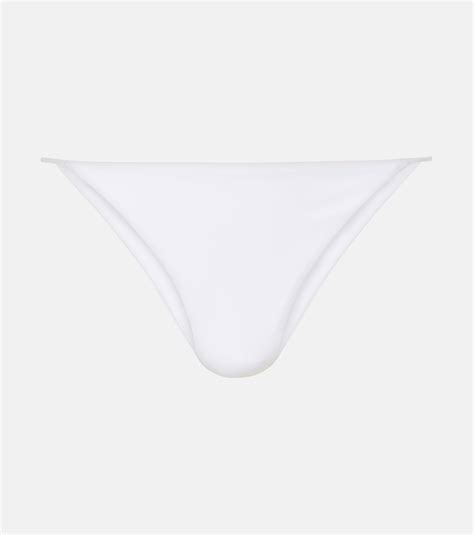 Bare Minimum Bikini Bottoms In White Jade Swim Mytheresa