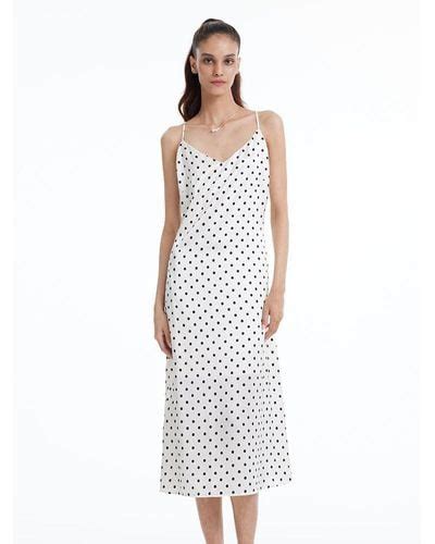 Spaghetti Strap Polka Dot Dresses For Women Up To 49 Off Lyst