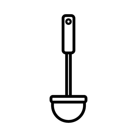 Ladle Icon Vector Template Vector Art At Vecteezy