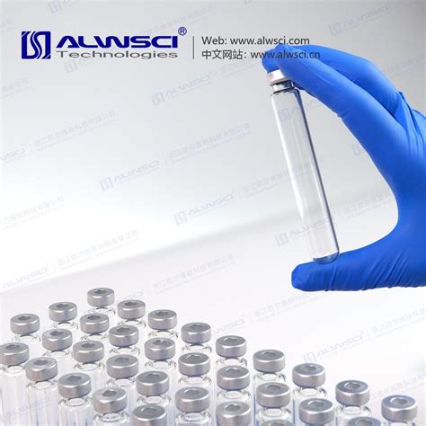 Alwsci Ml Borosilicate Glass Crimp Vial Flat X Mm Breath