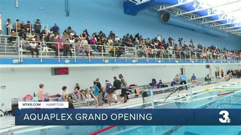 Long Awaited Aquaplex Opens In Hampton After Construction Delays