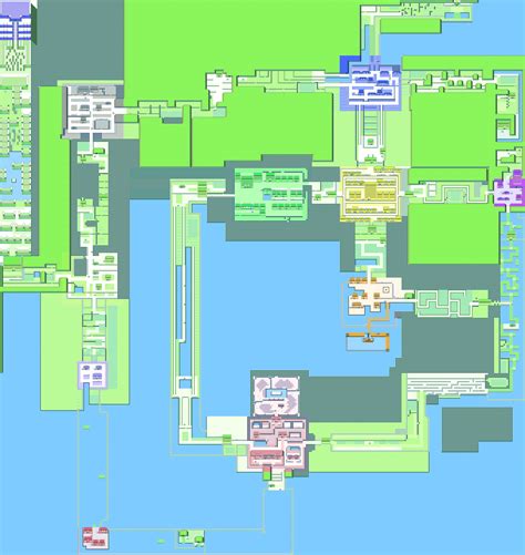 Pokemon Crystal Kanto Map