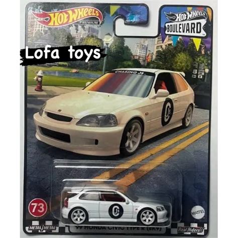 HOT WHEELS 99 HONDA CIVIC TYPE R EK9 Shopee Malaysia