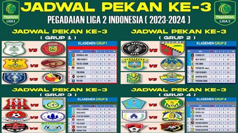 Jadwal Liga 2 2023 2024 Pekan 3 Persipura VS Persiba Dan PSMS Vs