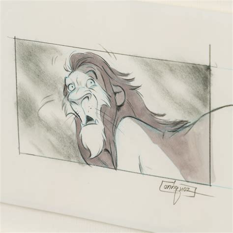 The Lion King Storyboard Sequence Of By Artist Thom Enriquez