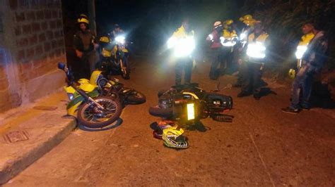 Dos Motociclistas Protagonizaron Una Persecuci N Policial En Manizales