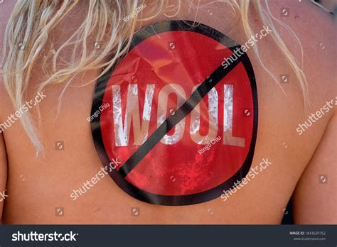 Peta Activists Revealing Naked Truth Wool Stock Photo Shutterstock