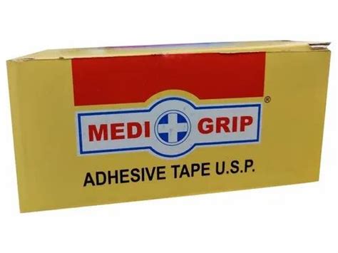 White Medi Grip Adhesive Zinc Oxide Tape Box Spools At Rs