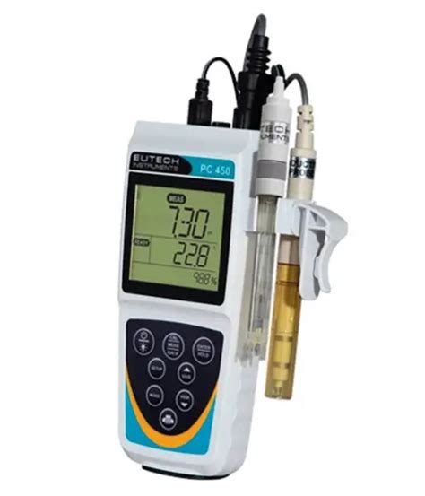 Ph Conductivity Meter Eutech Pc With Ph Electrode And