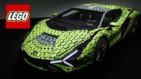 Behind The Scenes Life Size Lego Lamborghini Si N Fkp With