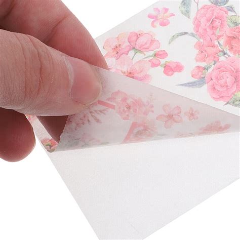 6 Rolls Japanisches Papier Florales Washi Tape Blumen Washi Tape Selber