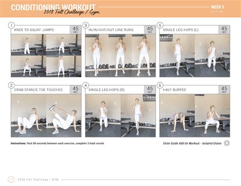 Fall Challenge: HIIT Cardio Conditioning (W5D2) - Lauren Gleisberg