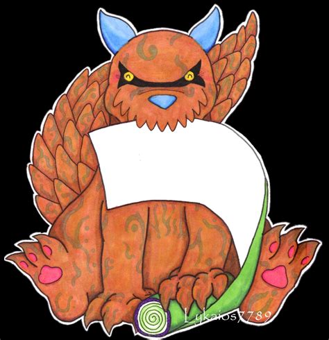 Chibi Shukaku By Lykaios7789 On Deviantart