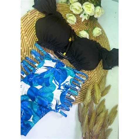 Biquini Hot Pants Cintura Alta Pe As Avulsas Monte Seu Biquini Tendencia Moda Praia Exclusivo