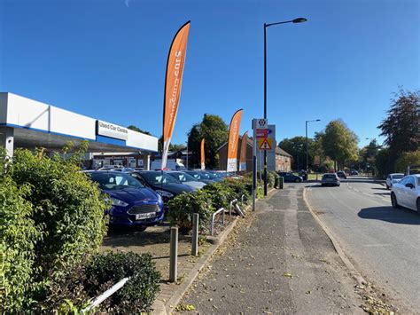 Used Car Forecourt Coleshill Road Robin Stott Cc By Sa