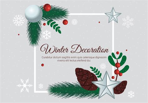 Design Vector Christmas Greeting Card 171203 Vector Art at Vecteezy