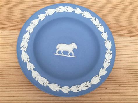 Vintage Wedgwood Jasperware Blue Zodiac Compotier Dish Aries Etsy UK