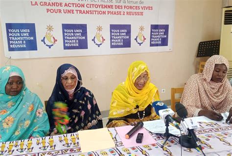 Tchad Les Organisations Féminines Adhérents à La Plateforme Tous