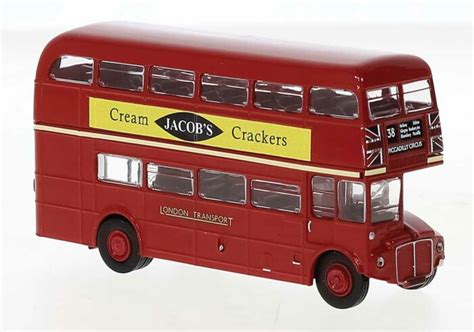 Brekina Aec Routemaster Double Deck Bus Assembled Lindon